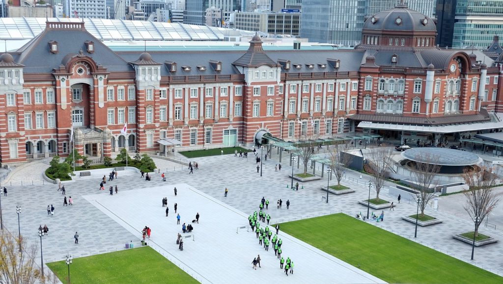 station, renewal, famous building, historical, tokyo, beautiful station